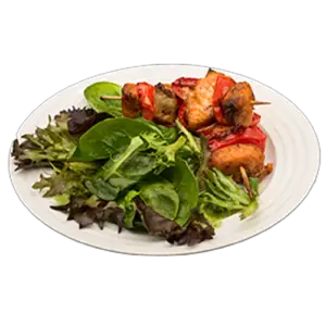 salmon skewers